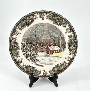 Johnson Brothers The Friendly Village The School House Dinner Plate 10.5 Inch